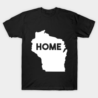 Wisconsin Is My Home Design. Graphic Wisconsin T-Shirt